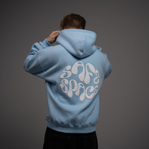 SAFE SPACE Hoodie (blue)