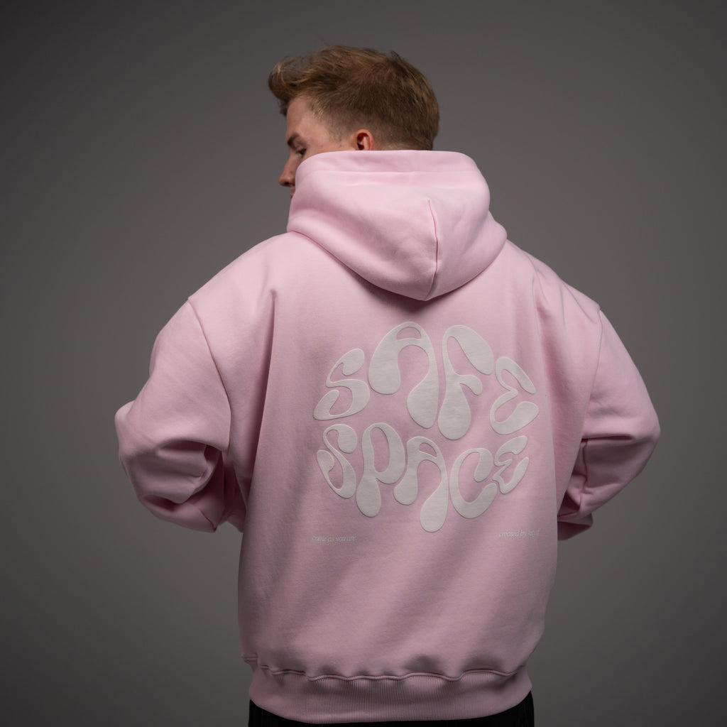 SAFE SPACE Hoodie (rosa)