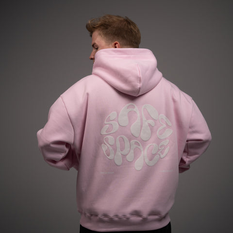 SAFE SPACE Hoodie (rosa)