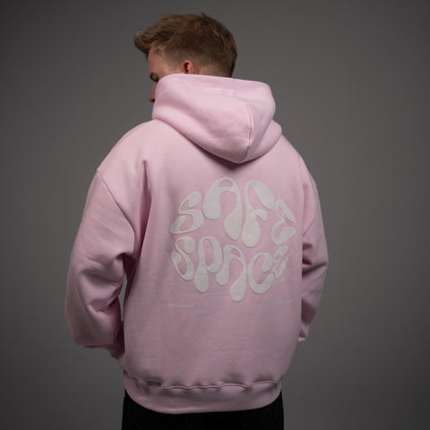 SAFE SPACE Hoodie (rosa)