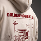 GOLDEN HOUR CLUB Hoodie (creme)