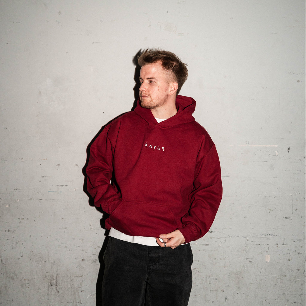 MUSIC THERAPY HOODIE (Bordeaux)