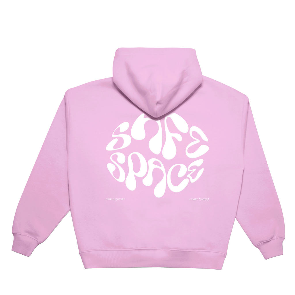 SAFE SPACE Hoodie (rosa)