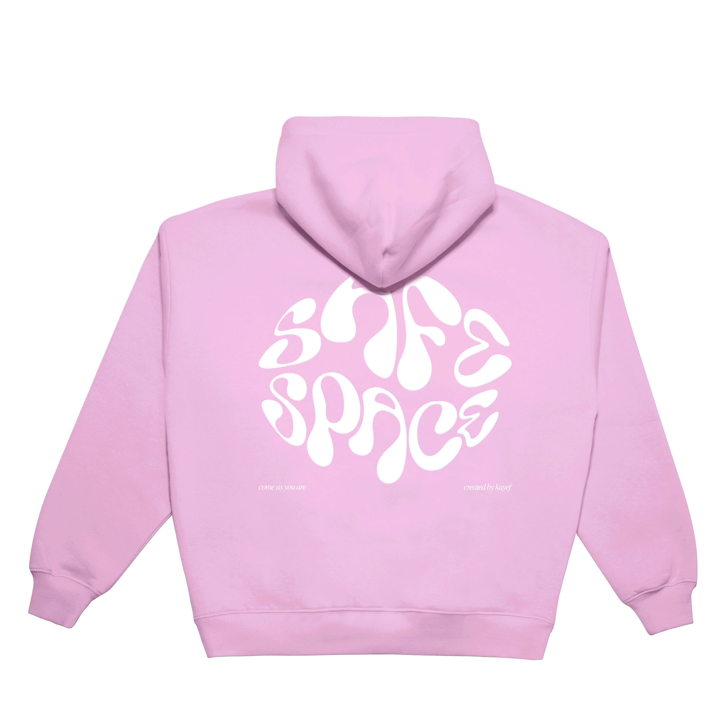 SAFE SPACE Hoodie (rosa)