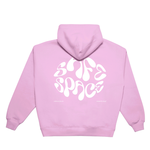 SAFE SPACE Hoodie (rosa)