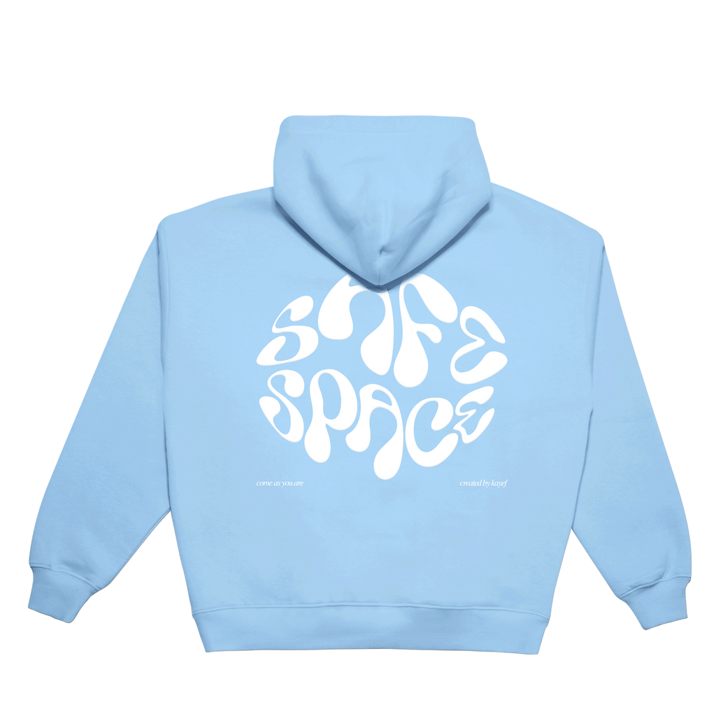 SAFE SPACE Hoodie (blue)