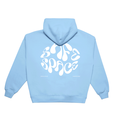 SAFE SPACE Hoodie (blue)