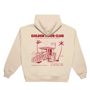 GOLDEN HOUR CLUB Hoodie (creme)