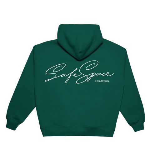 SAFE SPACE HOODIE (darkgreen)