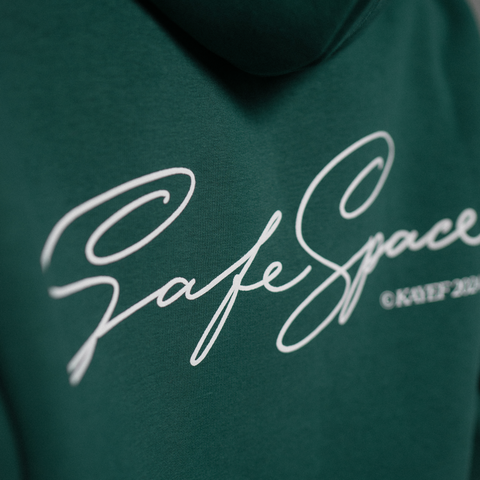 SAFE SPACE HOODIE (darkgreen)