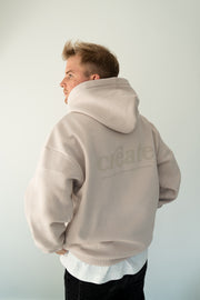 CREATE HOODIE (beige)