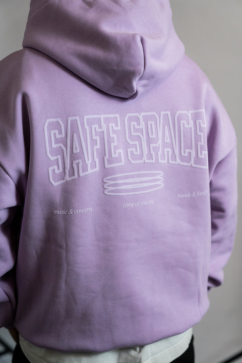 SAFE SPACE Hoodie (lavender)