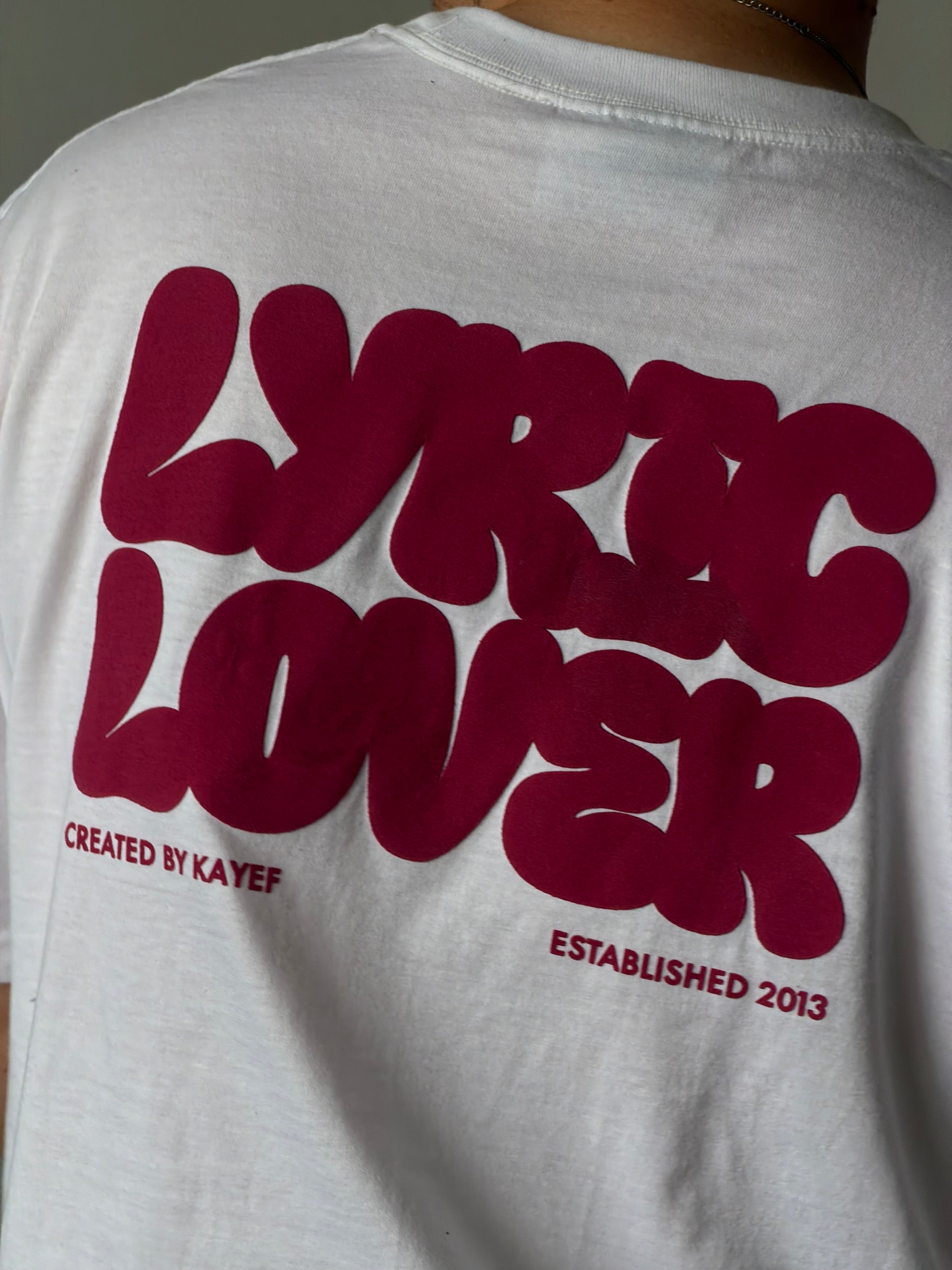 Lyric Lover Shirt (White)