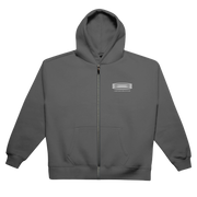 SAFE SPACE ZIP-HOODIE (Grey)