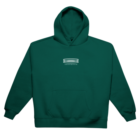 SAFE SPACE HOODIE (darkgreen)