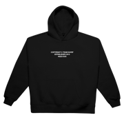 KF HEART HOODIE (black)