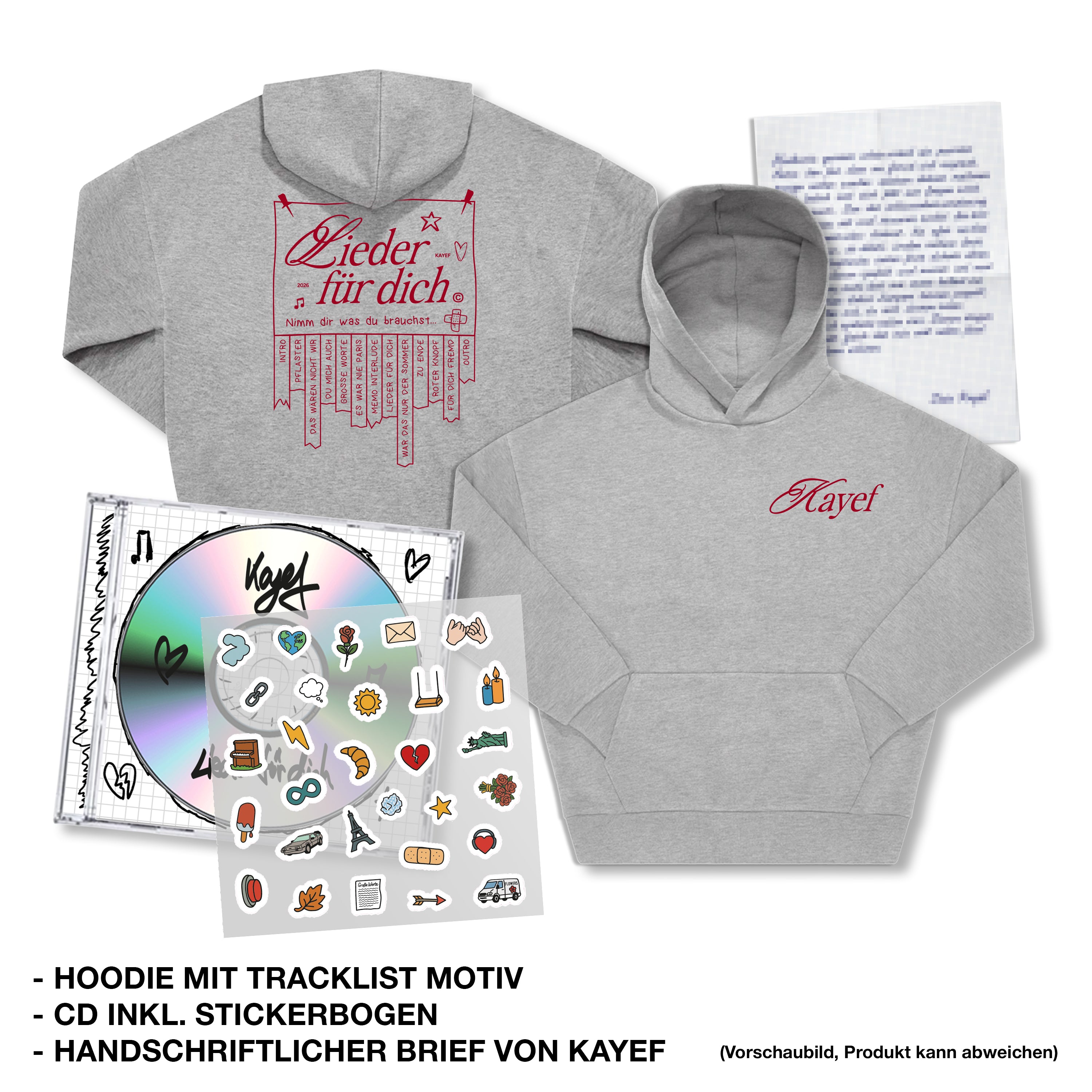 LIEDER FÜR DICH ALBUM (HOODIE BUNDLE)