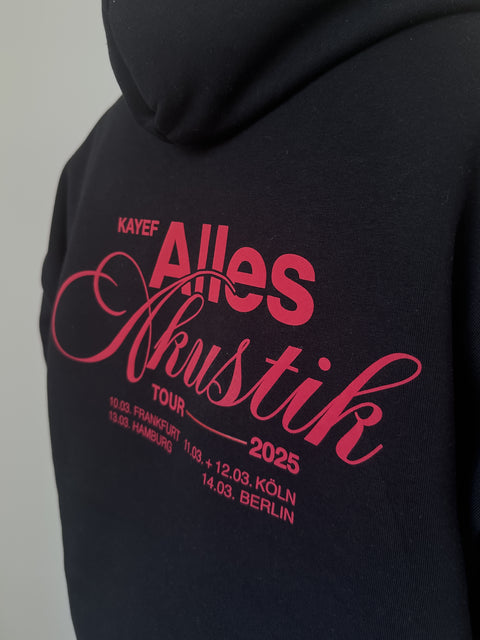 ALLES AKUSTIK TOUR Hoodie (black)