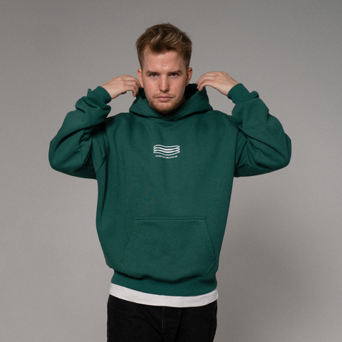 SAFE SPACE HOODIE (darkgreen)