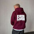 Lyric Lover Hoodie (Maroon)