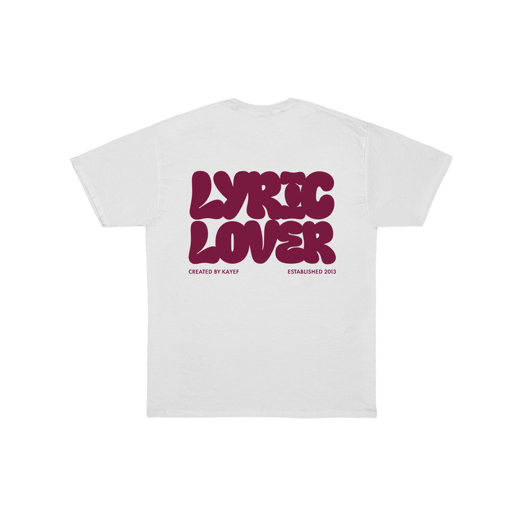 Lyric Lover Shirt (White)