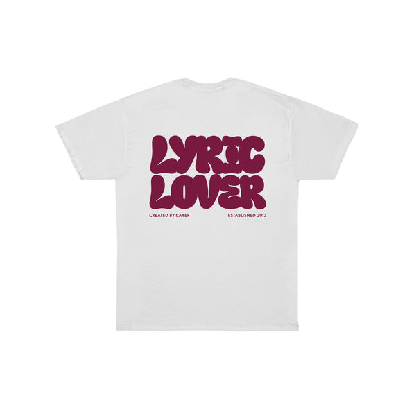 Lyric Lover Shirt (White)