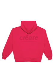 CREATE HOODIE (red)