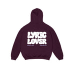Lyric Lover Hoodie (Maroon)
