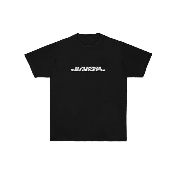 Love Language Shirt (Black)