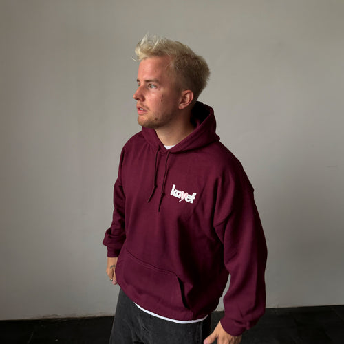 Lyric Lover Hoodie (Maroon)