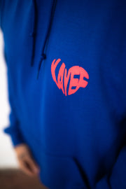FEELINGS HOLOGRAPHIC HOODY (blue)