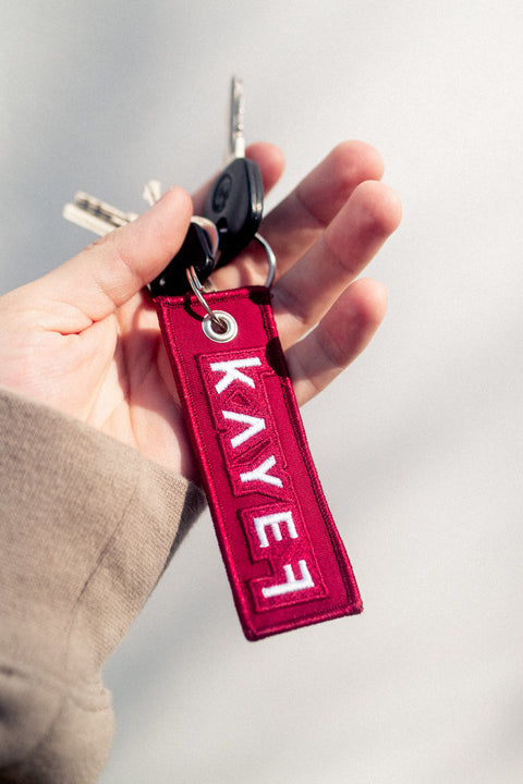 KAYEF KEYHOLDER (dark red)