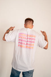 FEELINGS GLOW SHIRT (white)